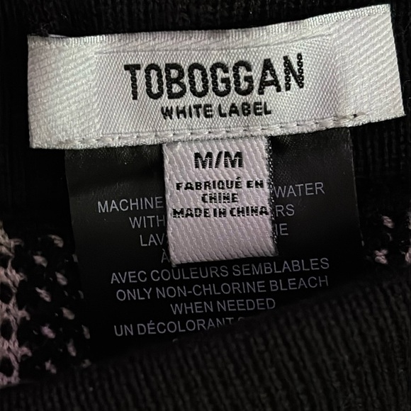 Toboggan White Label Geo  Luxury design black grey 2 piece Knit lounge  set - Picture 5 of 17